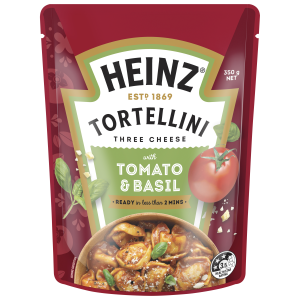  Heinz® Tortellini Three Cheese with Tomato & Basil 350g 