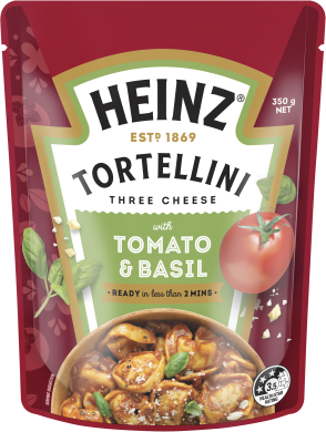 Heinz® Tortellini Three Cheese with Tomato & Basil 350g