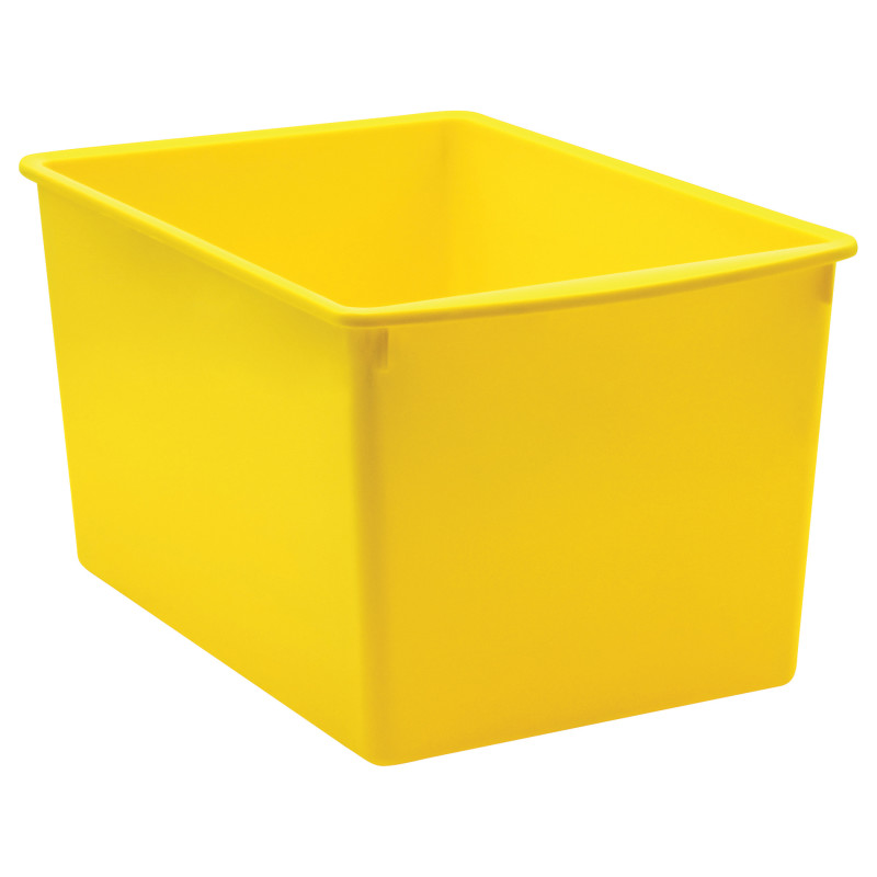 Yellow Plastic Multi-Purpose Bin