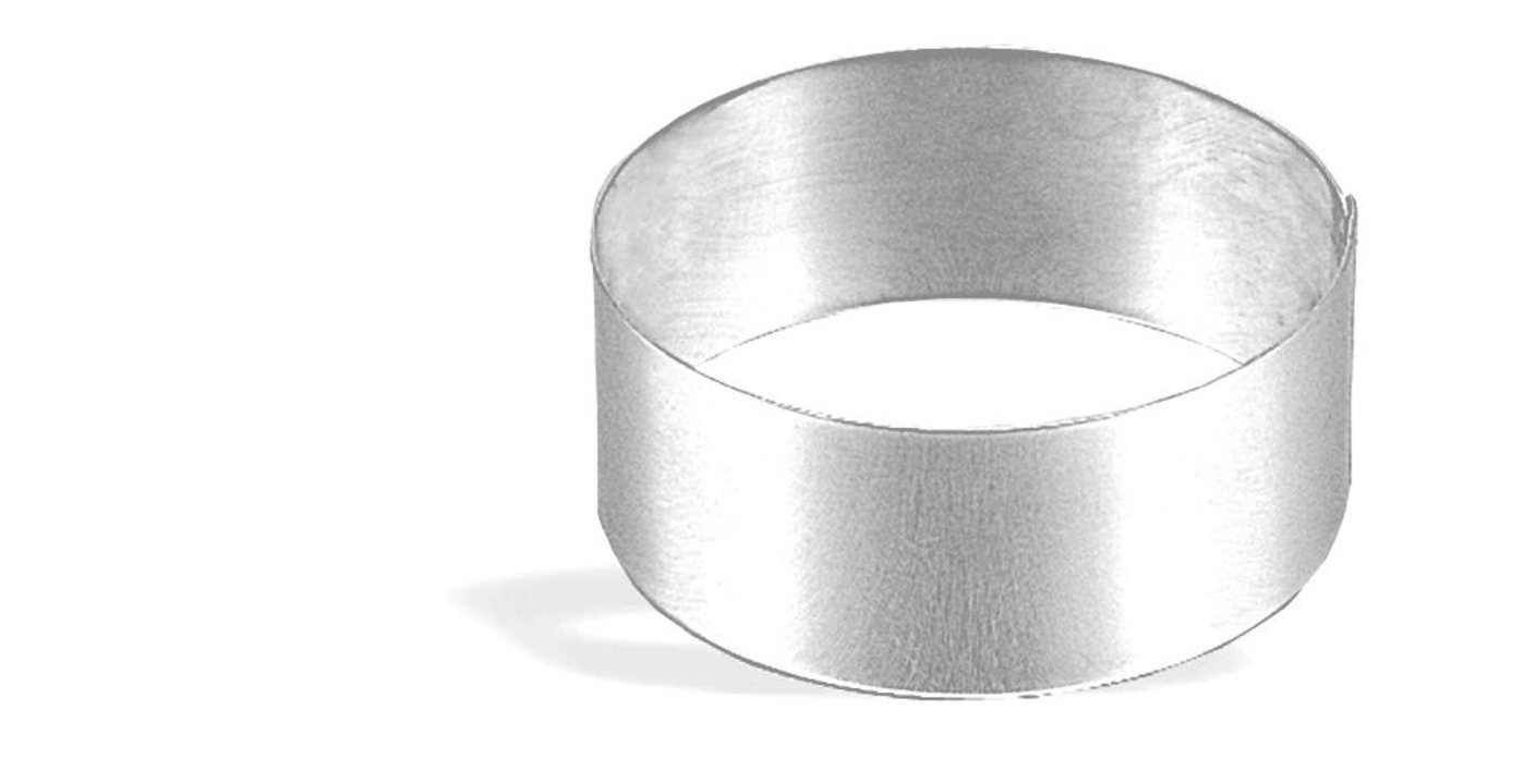 Ice cream cake ring 30 cm stainless steel
