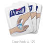 Gojo, PURELL  Hand Sanitizer Gel,  125 Wipes/Container