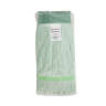 Boardwalk, Microfiber Looped-End Wet Mop Head with 5" Headband, Medium, Green