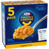 Kraft Original Macaroni & Cheese Dinner, 5 ct Pack, 7.25 oz Boxes