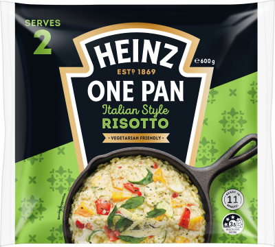 Heinz One Pan Italian Style Risotto Frozen Meal 600g