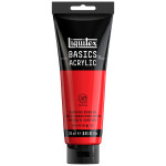 Liquitex BASICS Acrylic Paint 250 mL Tube Cadmium Red Medium Hue