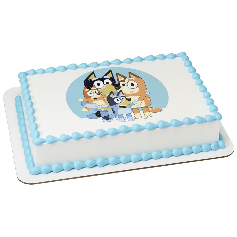 Image Cake Bluey Family