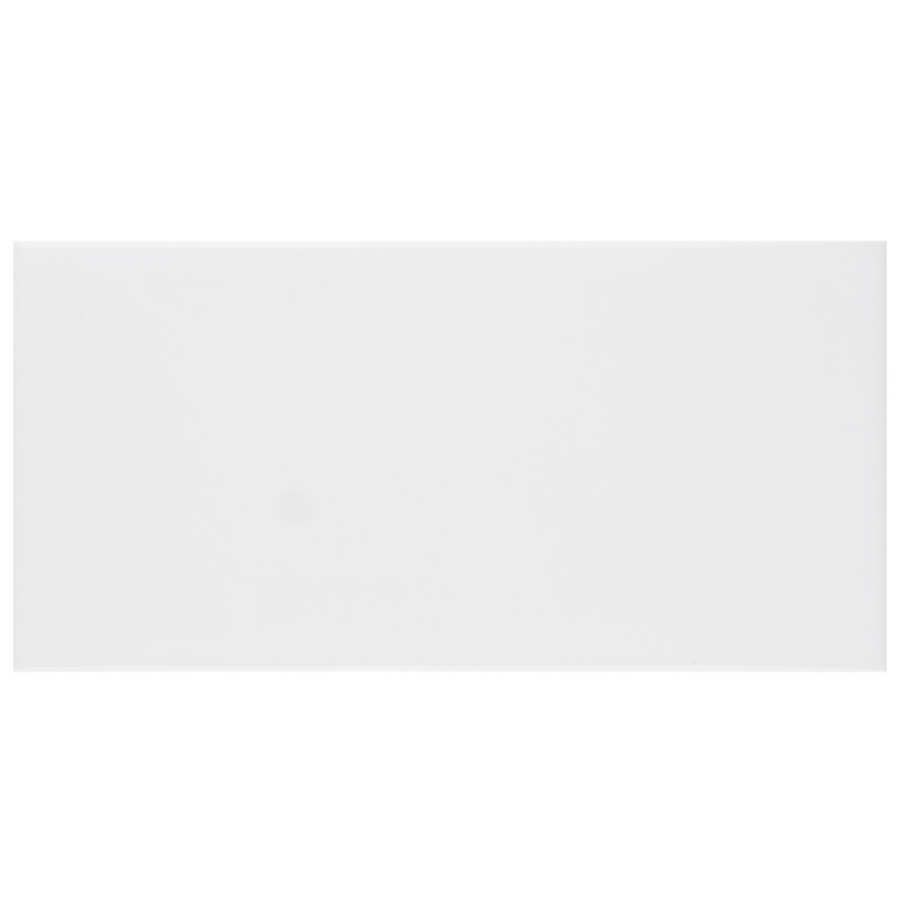 Projectos Urban Glossy White 3-7/8 in. x 7-3/4 in. Ceramic Wall Tile
