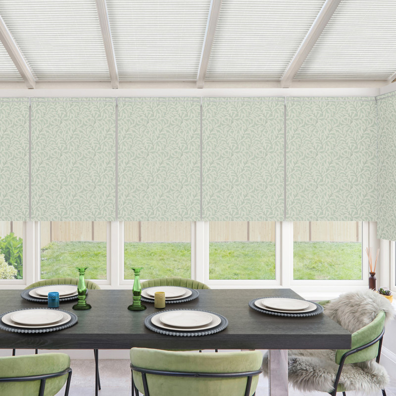 Bromley Blackout Duck Egg Roller Blind