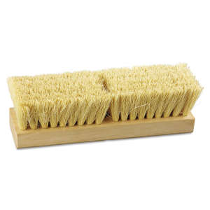 Boardwalk, 10in, Deck Brush Head, Tampico Bristles, White