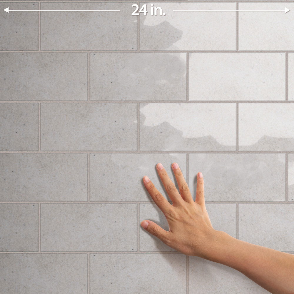 Camden Grey 4 in. x 8 in. Ceramic Wall Tile