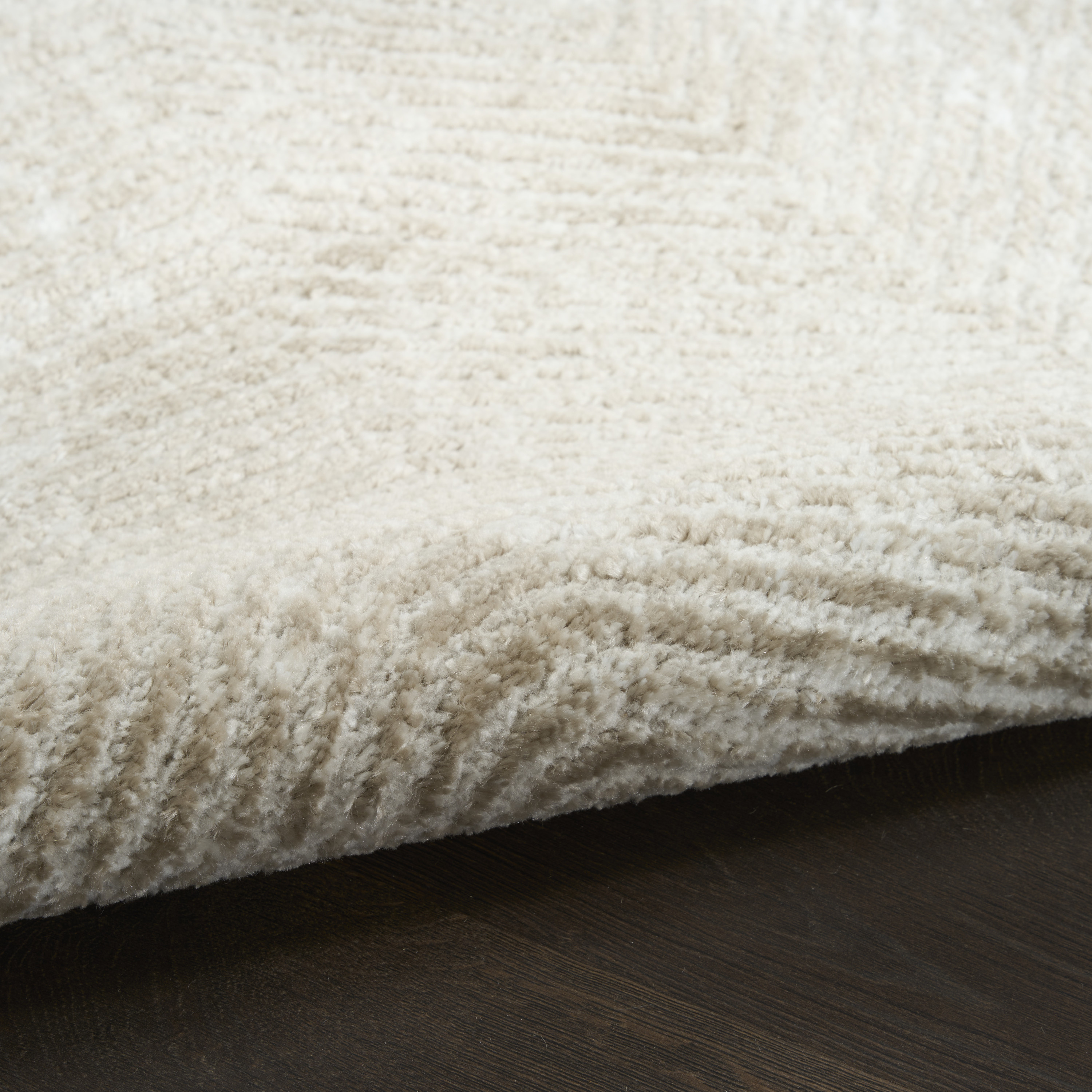 Nourison Dekor 2' x 4' Ivory Taupe Modern Indoor Rug