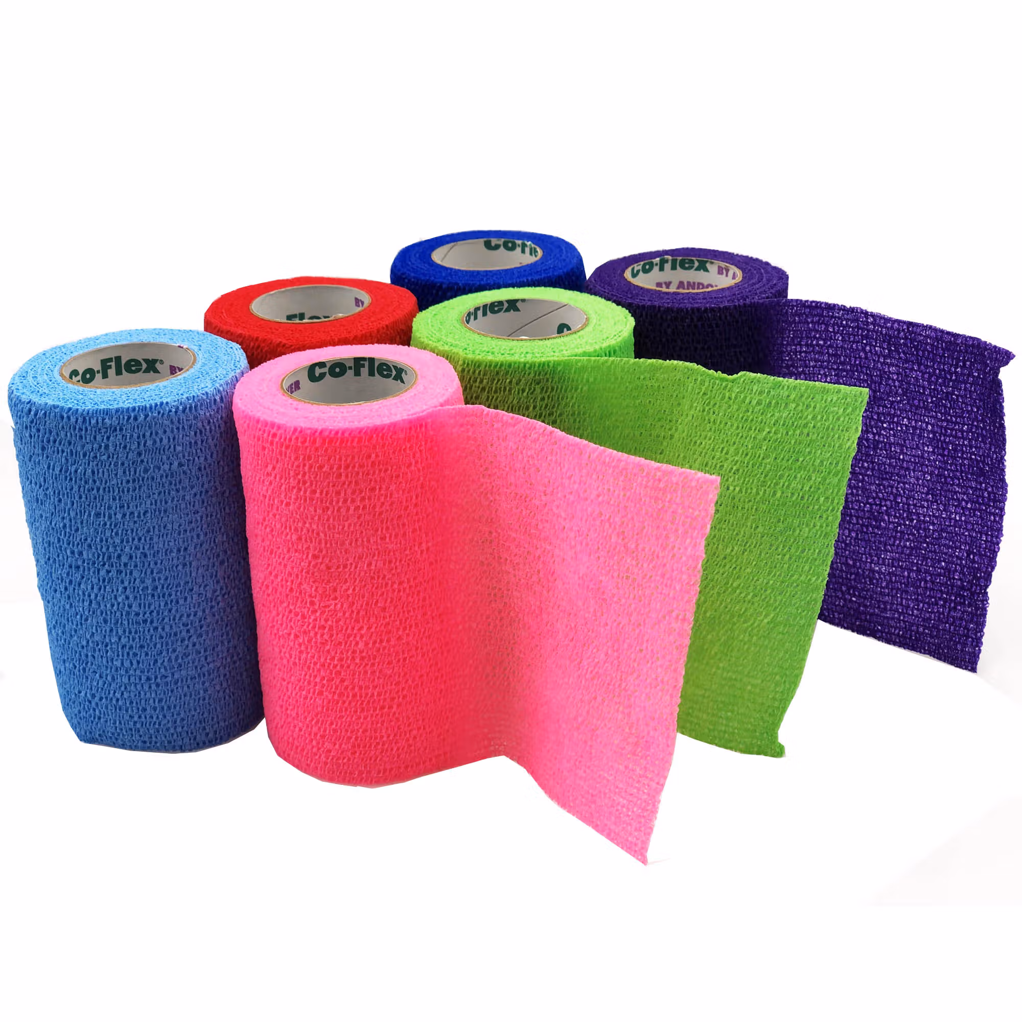 CoFlex® Self-adherent Closure Cohesive Bandage, 4 Inch x 5 Yard