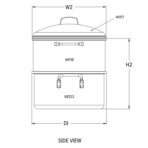 Engineering side view