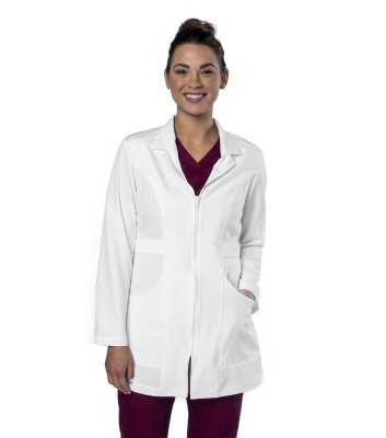 Women&#8216;s Mid-Length Lab Coat