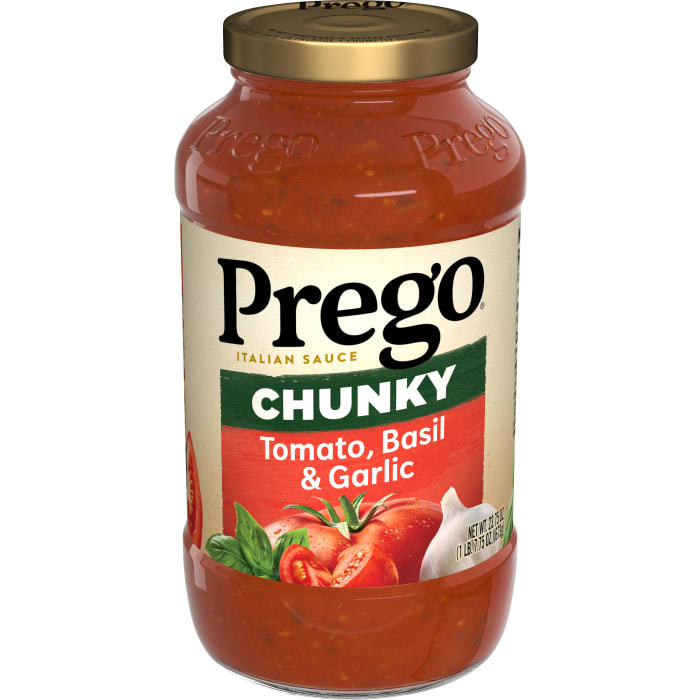 Chunky Tomato, Basil & Garlic Sauce