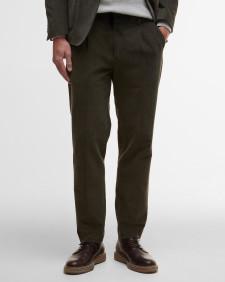 Pantaloni a coste sottili Wallington Olive