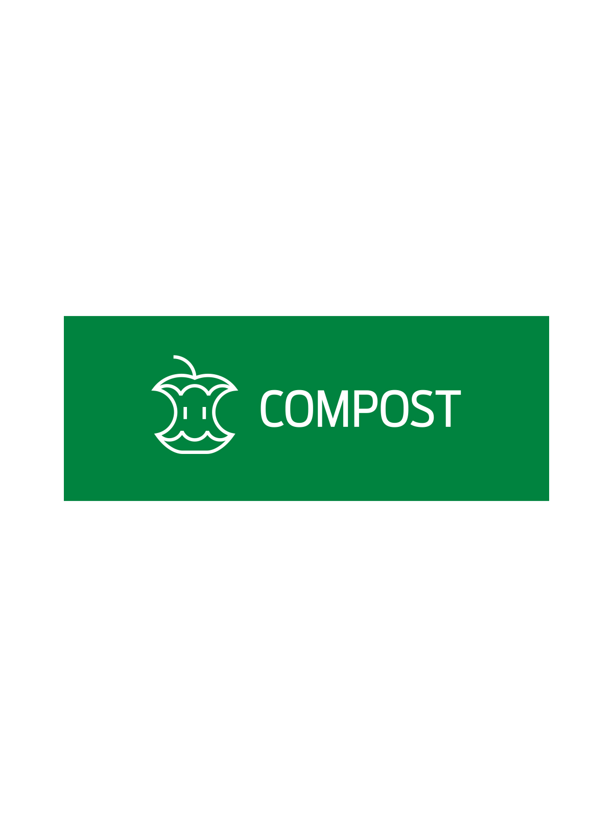 RISE – Triple – Sign – Compost – Green