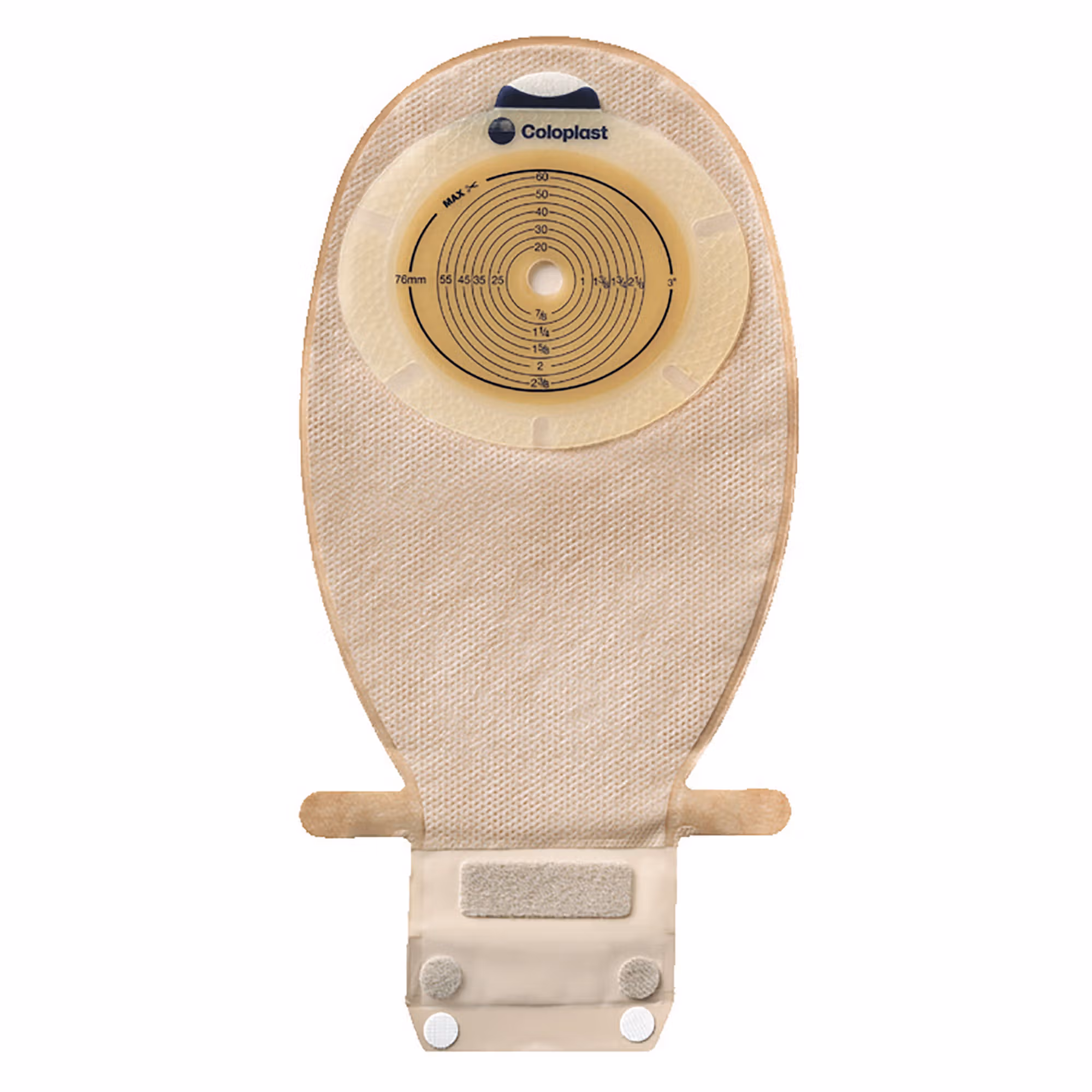 SenSura® Flat 1-Piece Transparent Ostomy Pouch, Trim to fit 10 – 76 mm Stomas