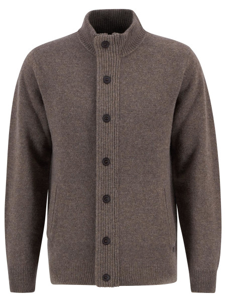 Maglione con zip Patch Maglione con zip Patch