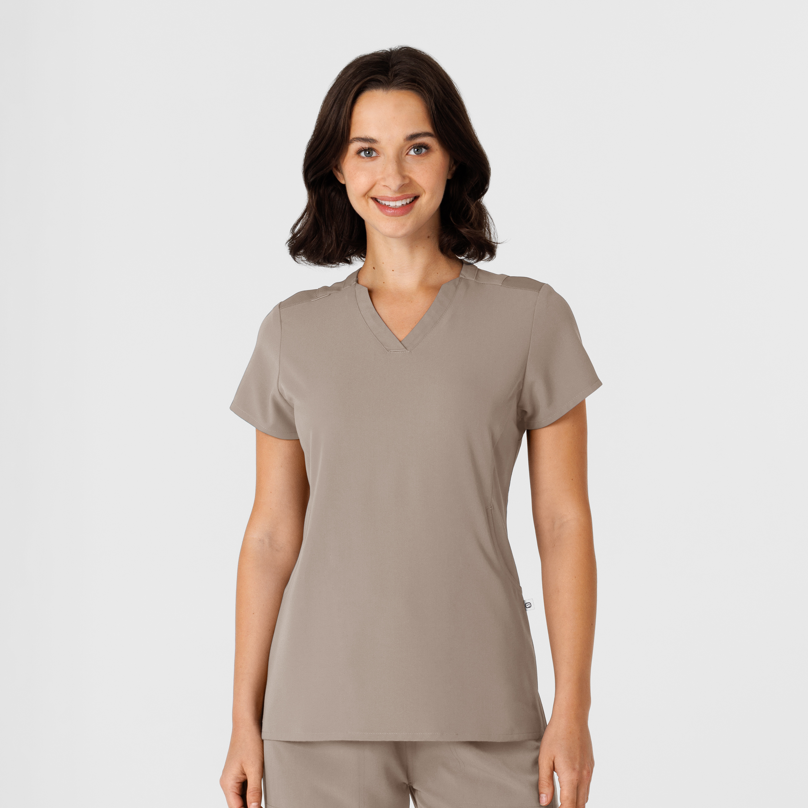 Nova Women‘s Flex-n-Reach V-Neck Scrub Top-Wonder Wink