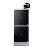 208- to 240-volt two-hob heavy-duty induction range with temperature control probe and programs