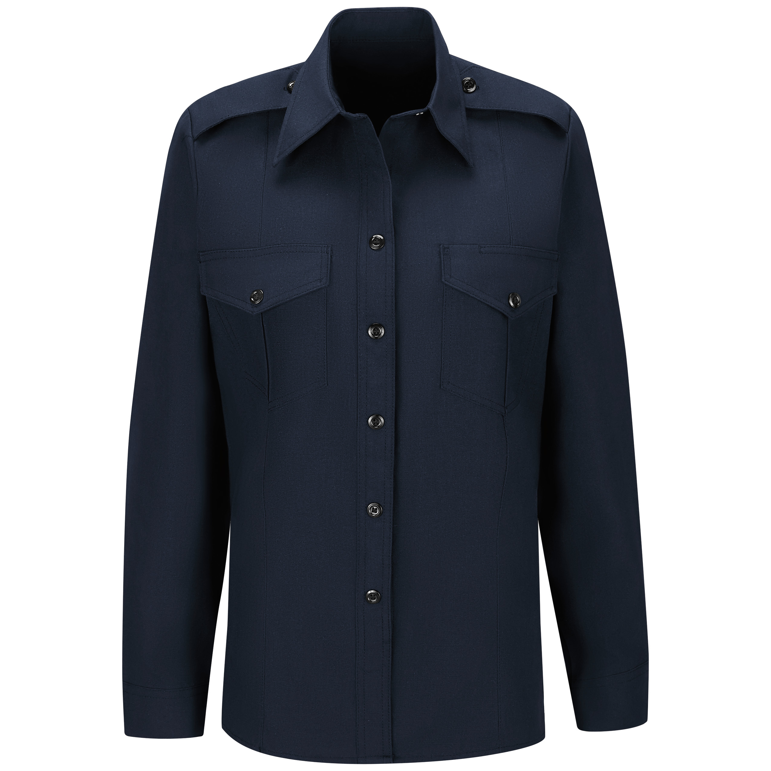 Women‘s Classic Long Sleeve Fire Chief Shirt-Workrite Fire Service