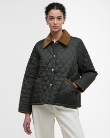 Icons Cropped Liddesdale Quilted Jacket 