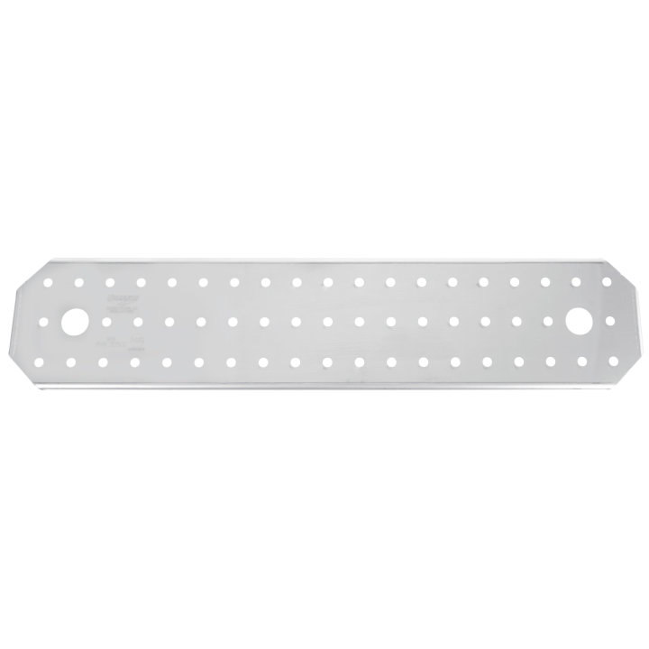 Half-long-size Super Pan 3® stainless steel false bottom