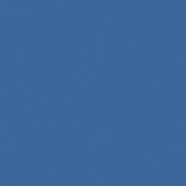 Blue textured square fills the frame, resembling woven fabric or painted canvas with subtle tonal variations and a fine crosshatch texture.