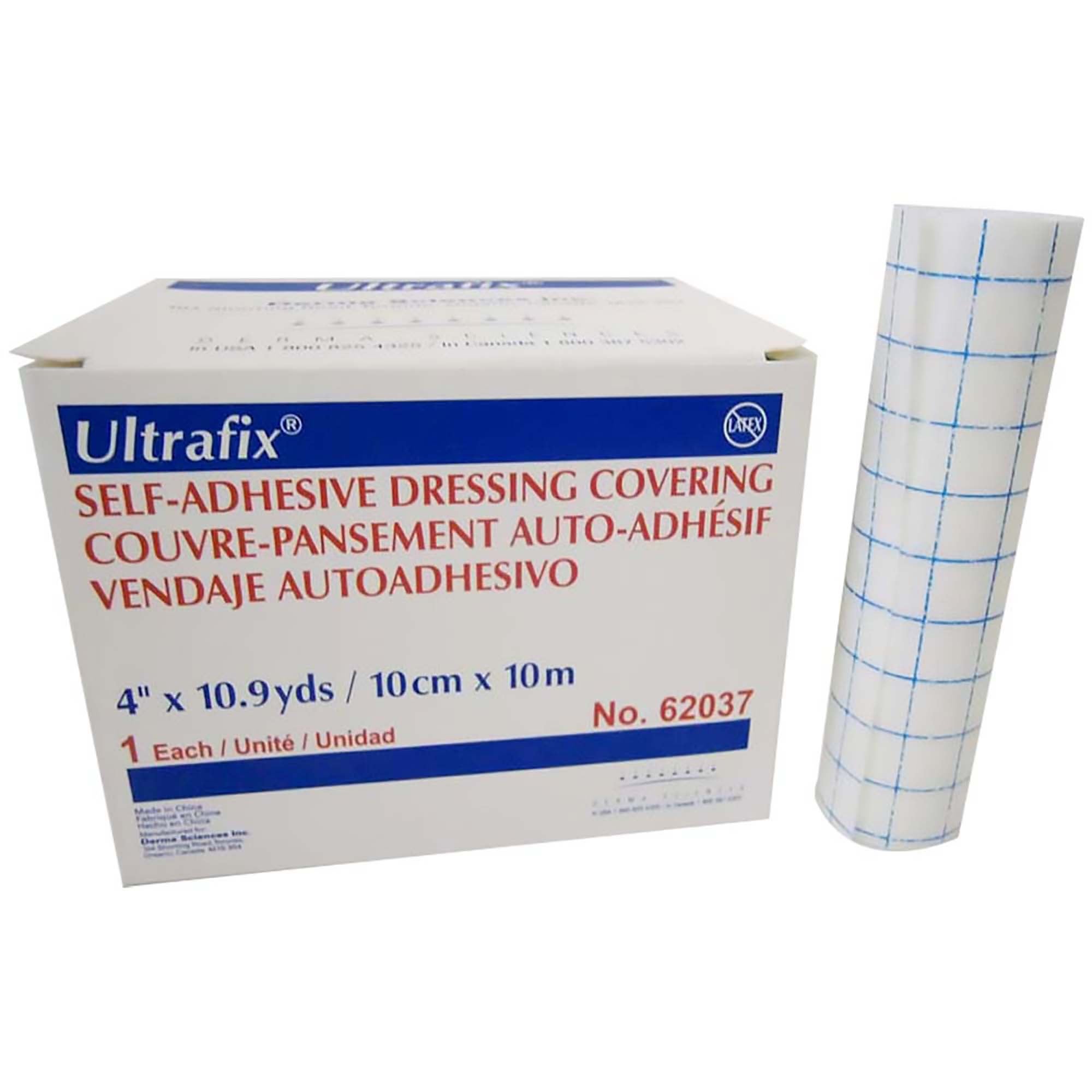 Ultrafix® Nonwoven Dressing Retention Tape, 4 Inch x 11 Yard, White