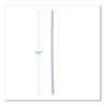 Boardwalk, Unwrapped Jumbo Straws, 7.75", Plastic, Translucent