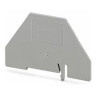 Partition Plate Gray 83 L x 2 W x 60 H mm