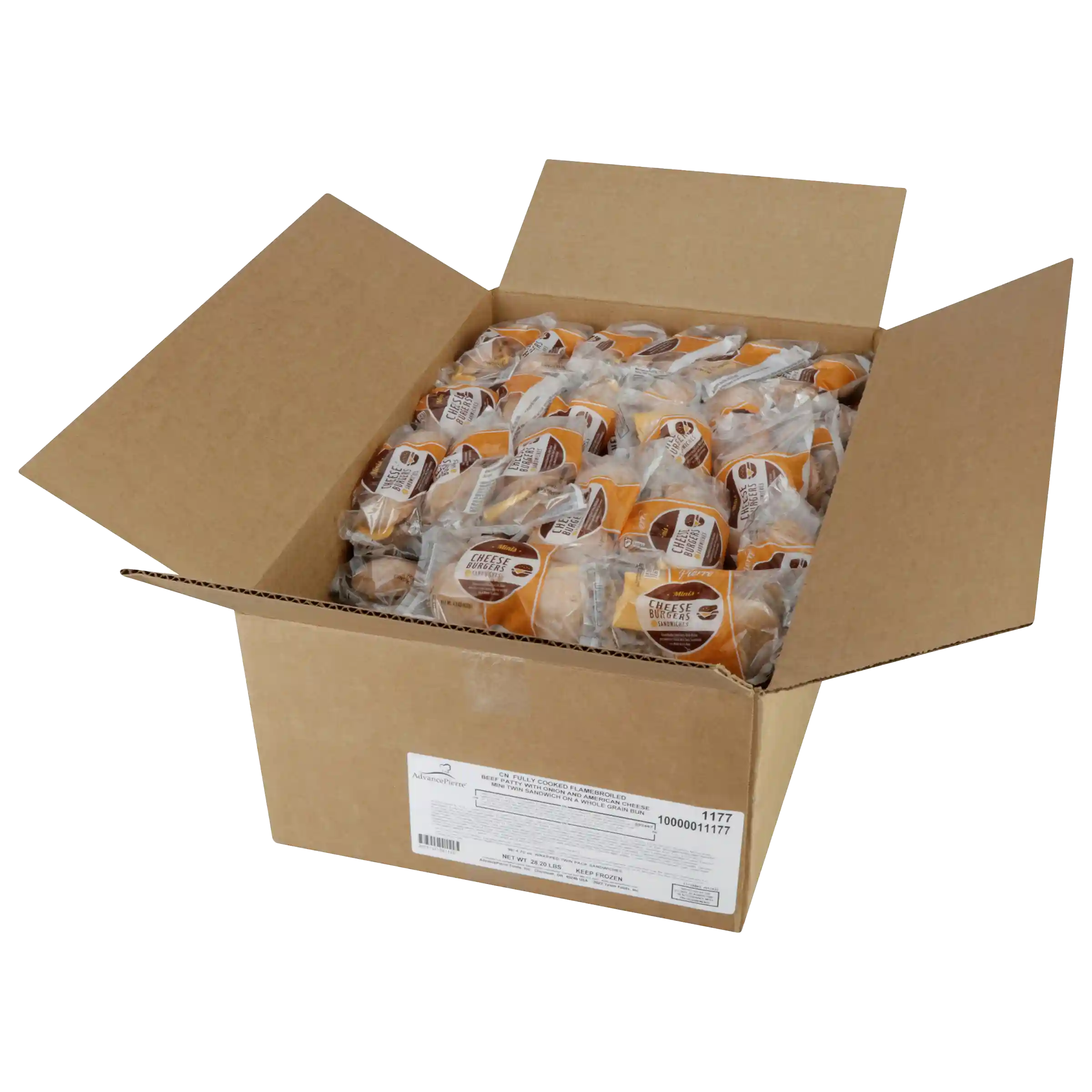 AdvancePierre™ Individually Wrapped Mini Twin Cheeseburgers, 96/4.70 oz._image_3