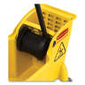 Rubbermaid Commercial, Tandem™, 31qt, Mop Bucket w/ Sidepress Wringer, Yellow