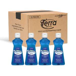 Diversified Hospitality, Terra Breeze Dishwashing Liquid,  3.5 oz Bottle