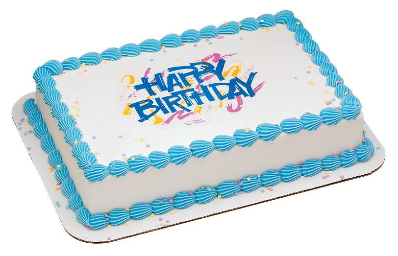 Happy Birthday Bold Edible Image Decoration | DecoPac