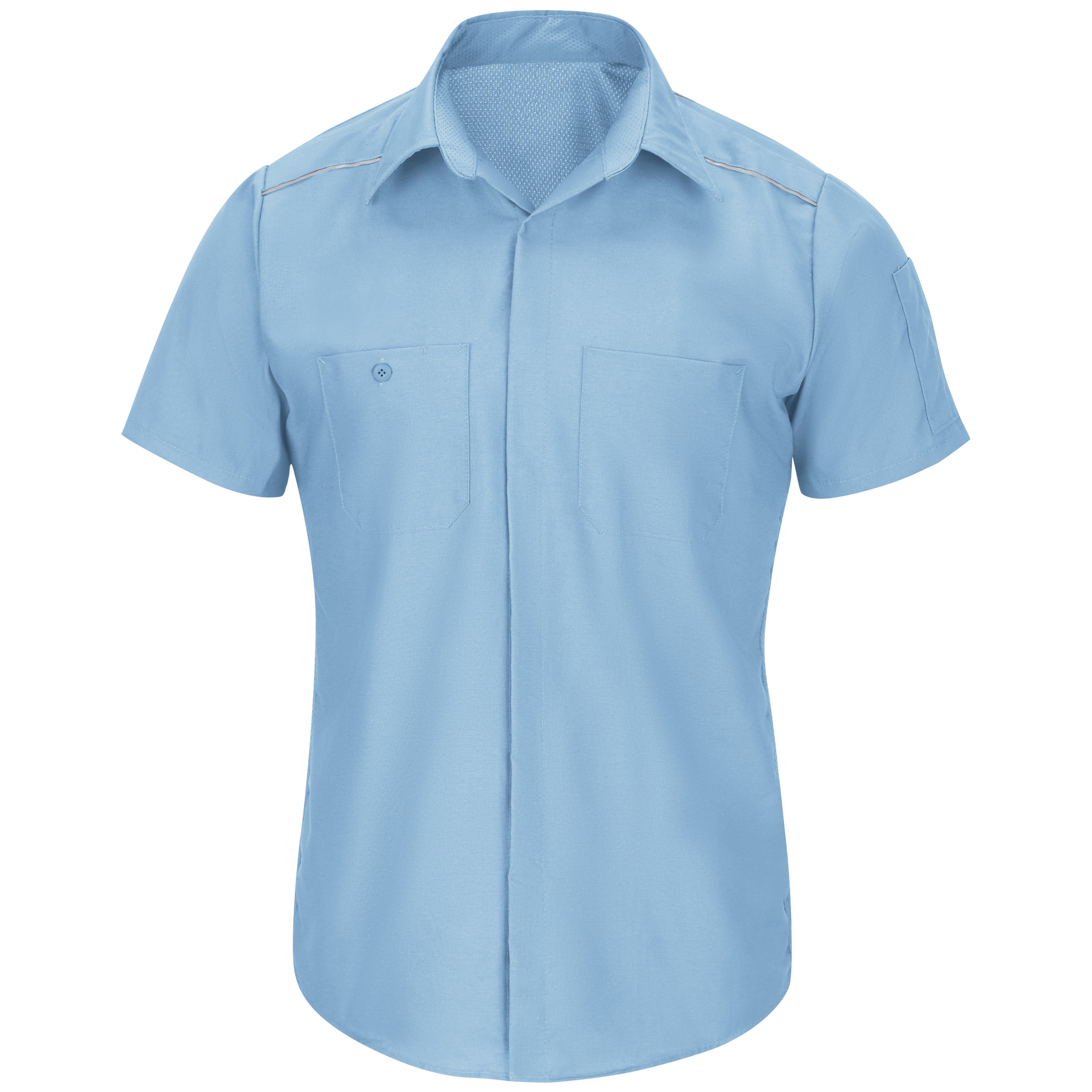 Red Kap Men's Short Sleeve Pro Airflow Work Shirt - Picture 22 of 26