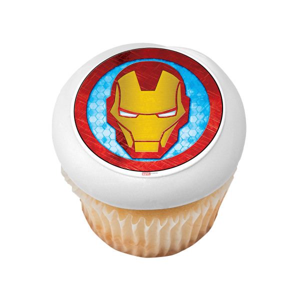 MARVEL Avengers Iron Man Icon PhotoCake® Edible Image®