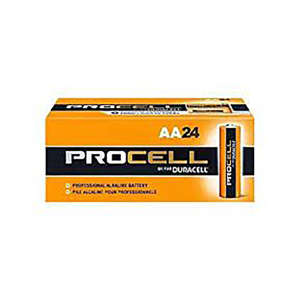 Duracell, Procell®, Alkaline AA Batteries, 24/Box