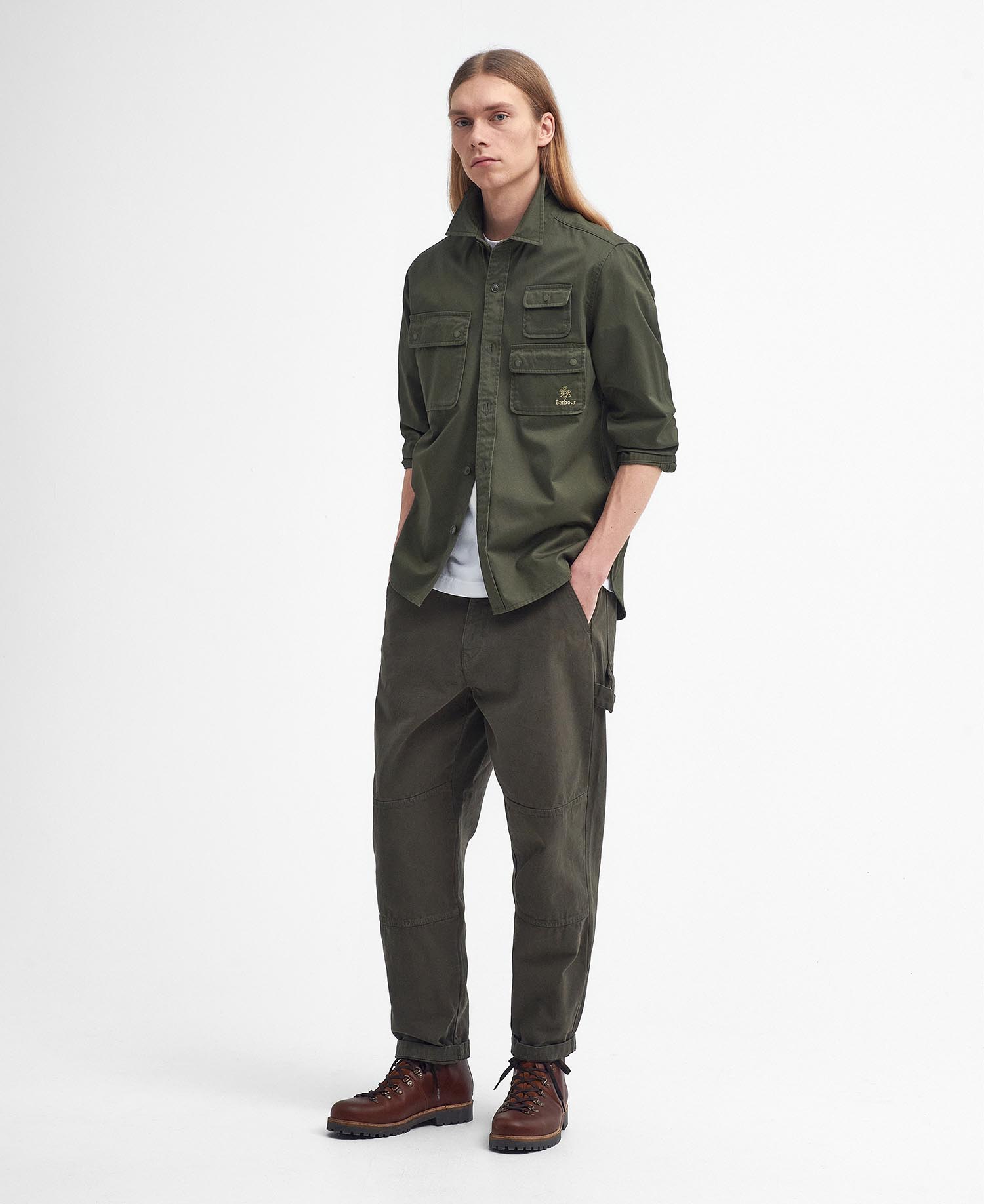 Barbour x Baracuta Langarmshirt Chorlton Relaxed image number 1