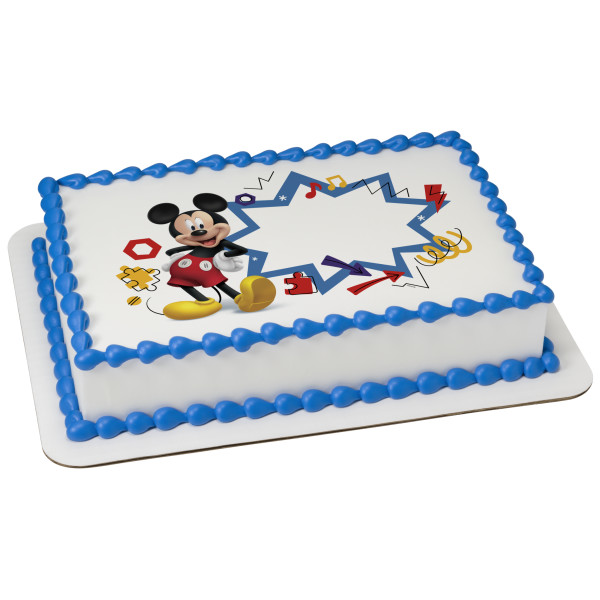 Mickey Mouse Clubhouse Yippie! PhotoCake® Edible Image® Frame
