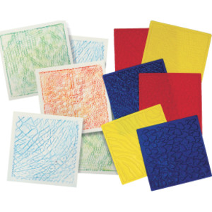 Animal Skins Rubbing Plates, Pack of 6