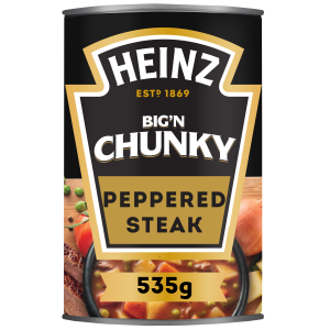  Heinz® Big'N Chunky Peppered Steak Soup 535g 