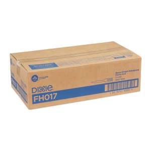 Dixie, Heavy-weight Polystyrene Disposable Plastic Forks, Clear