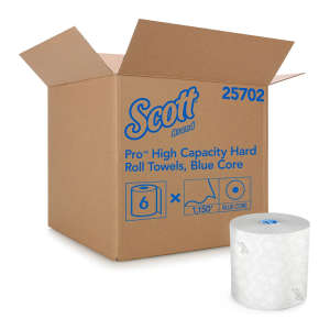 KIM25702, Kimberly Clark, Scott Pro, 1150ft Roll Towel, 1 ply, White