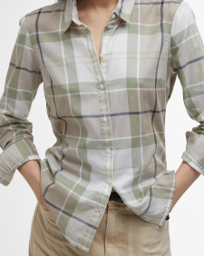 Bredon Regular Long-Sleeved Shirt Rosemary Tartan