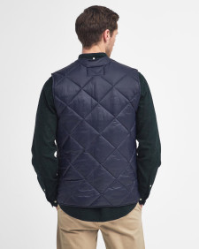 Large Box Quilted Liner Navy