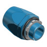 Liquid Tight Connector, Thermoplastic, Straight, Sealing O-Ring, Tapered Hub Thread, 1 in.
