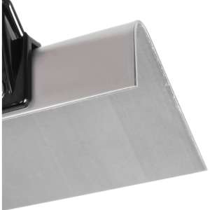 Carlisle, Flo-Pac, 8",  Stainless Steel Floor Scraper, Black