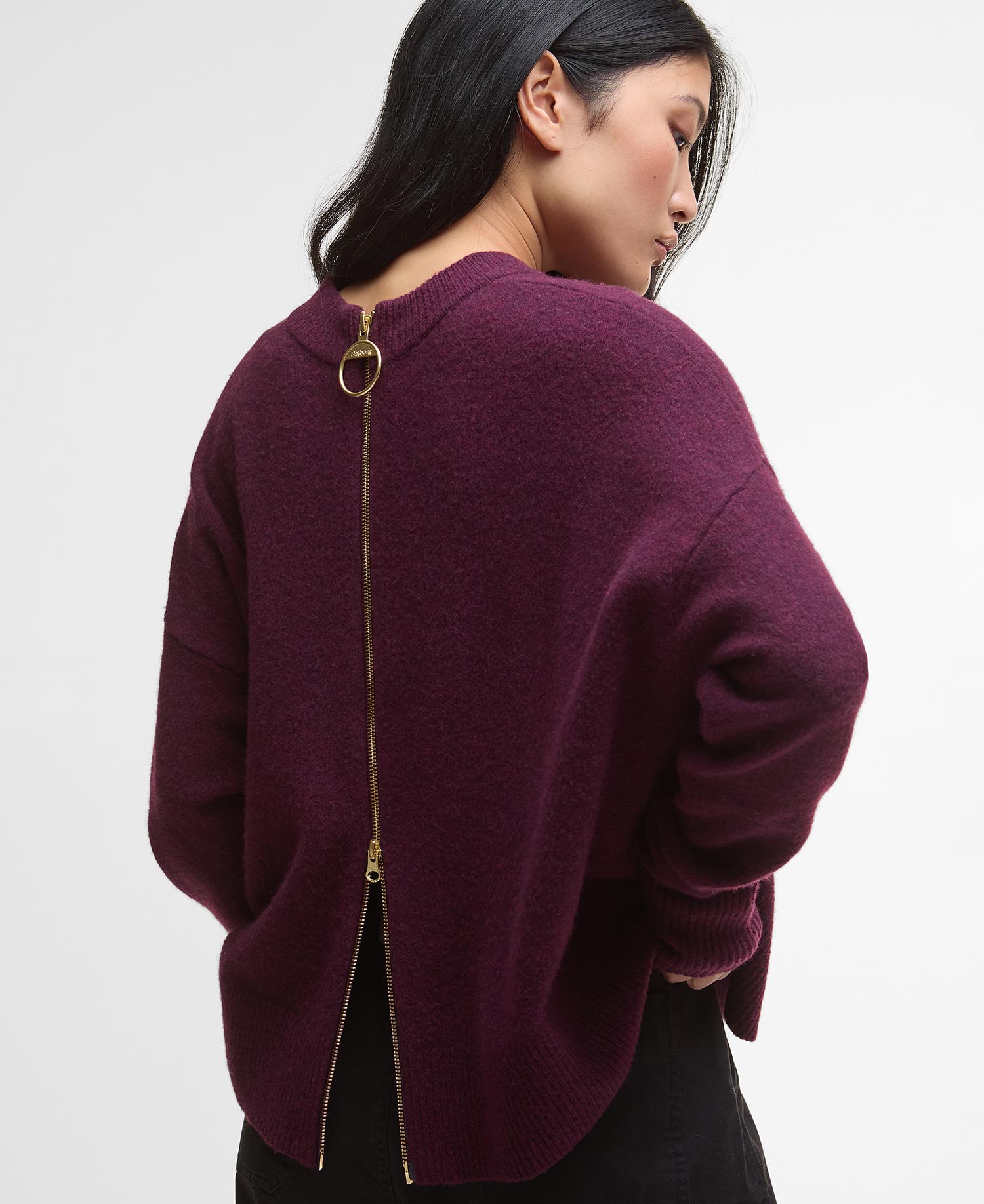 Cardigan con zip Leonie image number 3